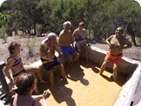 Baño de barro.